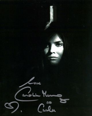 Caroline Munro Signed 8x10 Captain Kronos Vampire Hunter Photo / Autograph Carla