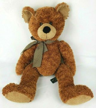 Russ Berrie Ripley 20 " Brown Teddy Bear Plush Stuffed Animal Collectible Gift