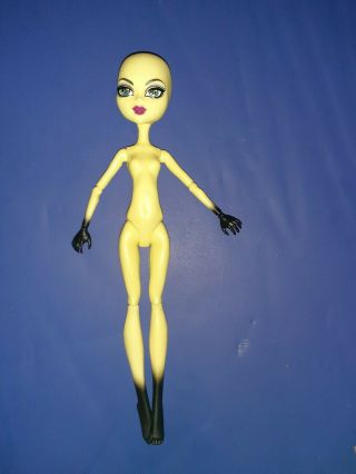 Monster High Create A Cam Insect Bee Yellow Nude Doll