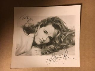 Lea Thompson Signed Autographed 4 1/2 X 5 Photo Actress Tv Movies Back To Future