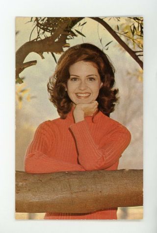 Mary Lou Metzger Autograph Photo 1970s Lawrence Welk Show Singer Dancer