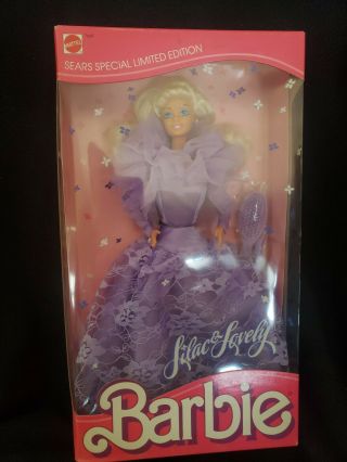1987 Mattel Sears Lilac & Lovely Barbie Doll Nrfb