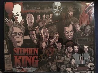 Bam Big Box Stephen King Fan Art Print