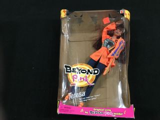 Beyond Pink Featuring Teresa Barbie Doll By Mattel With Box