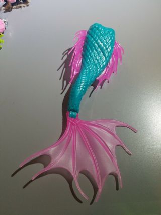 Monster High Doll Create - A - Monster Cam Add - On Pack Siren Blue Pink Mermaid Tail
