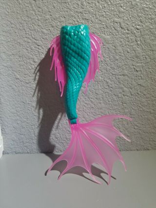 MONSTER HIGH DOLL CREATE - A - MONSTER CAM ADD - ON PACK SIREN BLUE PINK MERMAID TAIL 2