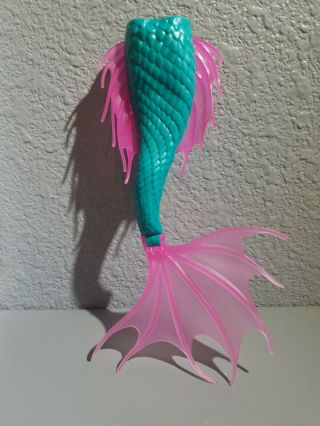 MONSTER HIGH DOLL CREATE - A - MONSTER CAM ADD - ON PACK SIREN BLUE PINK MERMAID TAIL 3