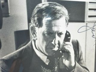 VINTAGE 8 by 10 inch BLACK WHITE PHOTO Signed Autographed by JACK KLUGMAN 2