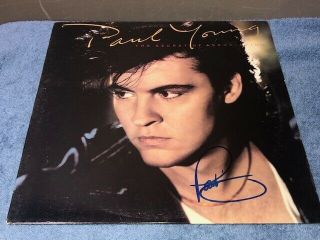 Paul Young Autographed Signed The Secret Of Association Record Album Lp