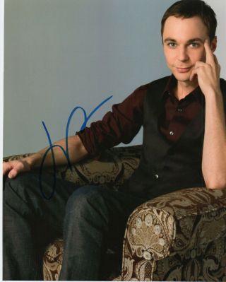 Autographed Jim Parsons Signed 8 X 10 Photo The Big Bang Theory