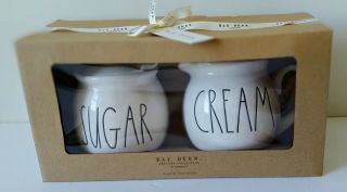 Rae Dunn Sugar And Creamer Set By Magenta Nib