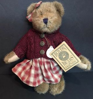 Boyds Bears 1997 Friends Of Boyds Special Edition " Velma Q.  Beariweather