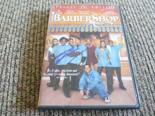 Cedric The Entertainer Barbershop Autographed Signed Dvd Cover Psa Guaranteed