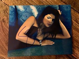 Selena Gomez,  Hand Signed 8 X 10 Photograph.  Signed In Black Sharpie.  Signer.