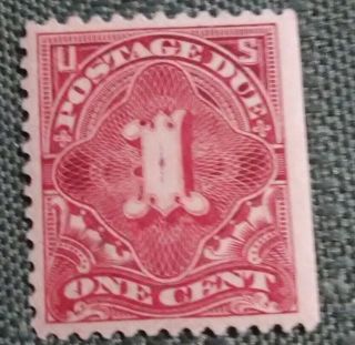 Us Stamps Scott J31 M/lh 1 Cent Postage Due,