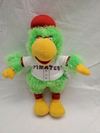Build A Bear Mlb Pittsburgh Pirates Parrot 13 " Plush Baseball Retired Babw