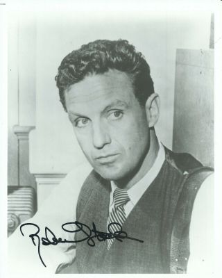 Robert Stack The Untouchables Hand Signed Autographed Photo