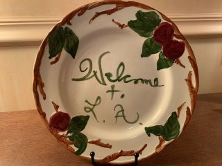 Franciscan Apple Promotional Piece Experimental Ware,  One Of A Kind