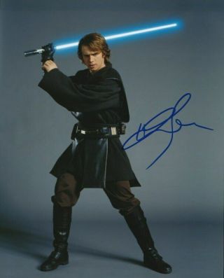 Hayden Christensen Autographed 8x10 Photo Actor Star Wars Anakin Skywalker