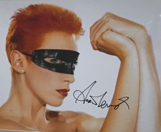 Annie Lennox The Eurythmics Autograph Signed Photo W.  Holo / Please Read