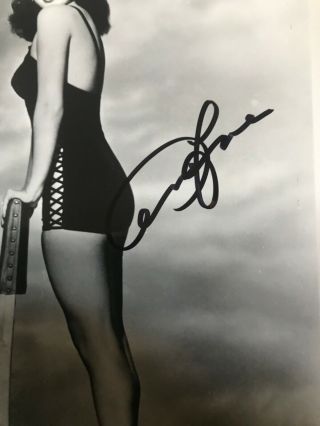 Abbe Lane sexy pinup 8x10 signed photo autograph picturesd 2