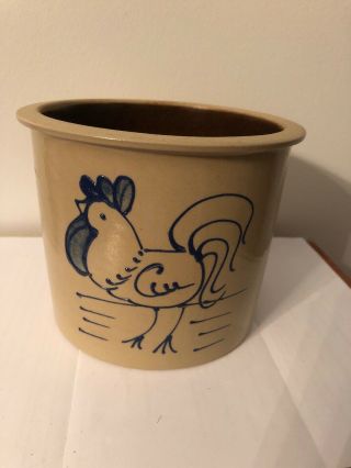 Beaumont Brothers Bbp Round Crock With Chicken 5.  50” Round