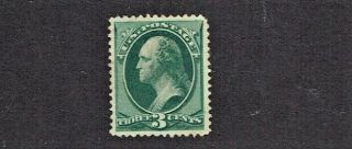 1879 U.  S.  Classic 3c Green Washington Sc 184.  Ng