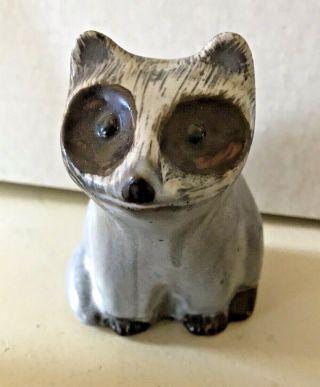 Pigeon Forge Pottery Raccoon 5 - 1/2 Inch Tall Mcm Figure
