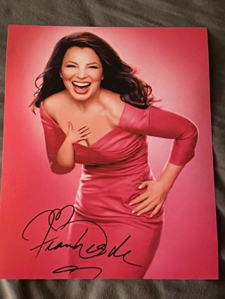 Fran Drescher The Nanny Actress Signed 8x10 Photo With