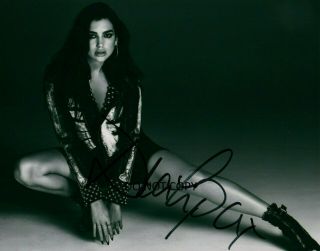Dua Lipa Black & White Signed 8x10 Autographed Photo Sexy Singer Pop Reprint
