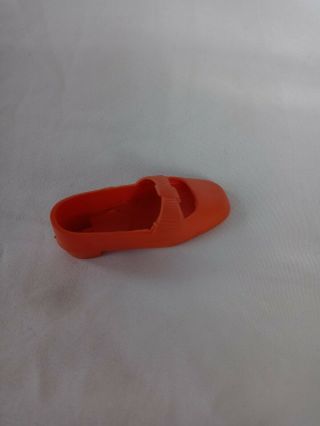 Ideal Crissy Doll Orange " Right " Foot Replacement Shoe