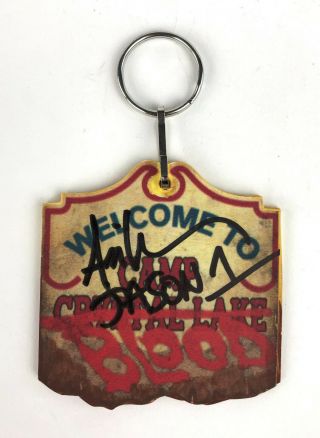 Ari Lehman Autograph Signed Keychain - Friday The 13th Jason Voorhees Zobie