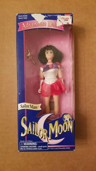 Sailor Moon Mars Adventure Doll 6 " 1995