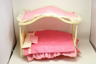 Susy Goose Barbie Four Poster Bed Complete With Canopy