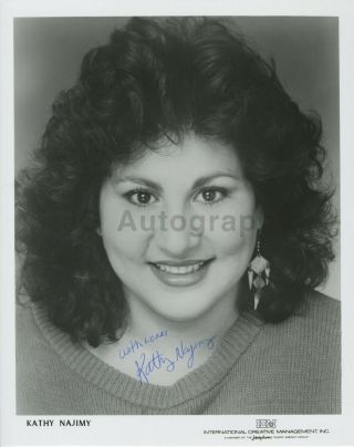 Kathy Najimy - American Actress And Activist - Signed 8x10 Photograph