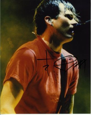 Tom Delonge Blink 182 Angels Airwaves 8x10 Photo Signed Autographed