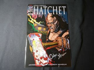 Hatchet 0 Comic R - Rated Version Signed By Adam Green Victor Crowley Kane Hodder