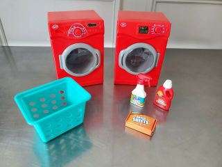 My Life Doll Laundry Room Playset In Red