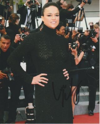 Michelle Rodriguez Authentic Signed Autographed 8x10 Photograph Holo