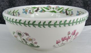 Vintage Portmeirion Botanic Garden Passion Flower Ceramic Pottery Md Mixing Bowl