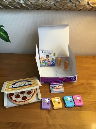 American Girl Sleepover Food And Fun.  A Just Like You Accessory Set Retired 09