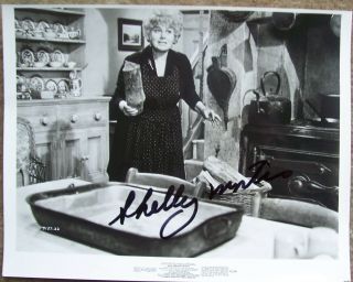 Shelley Winters " Who Slew Auntie Roo? " Autograph Photo