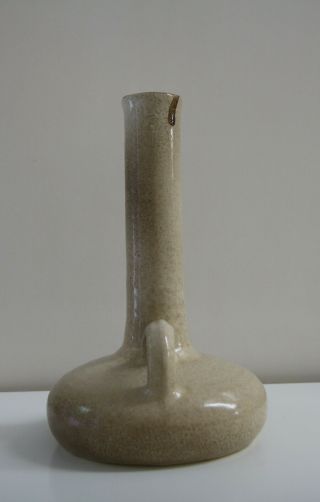 Brothers Pottery Stem Vase Canada Vintage Style Flower Handmade Stoneware Studio 2