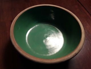 Red Wing Pottery Brushware Bulb Bowl 7 3/4 