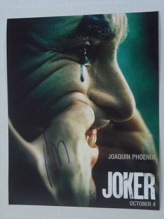 Joaquin Phoenix 8x10 Signed Photo Autographed - " Joker