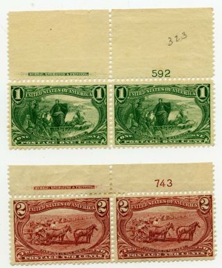 Norkit Stamps: Us Stamps Scott 323 324