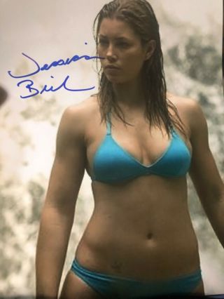 Jessica Biel Signed 8 X10 Photo Picture