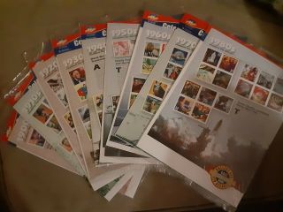 Celebrate The Century U.  S.  Postage Stamps 1900 - 1980 Set - Sheets Of 12