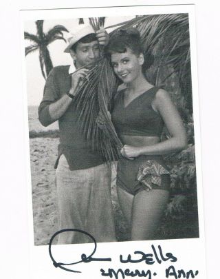 Hand Signed Authentic Autographed 3x5 Matte Photo Dawn Wells Gilligans Island