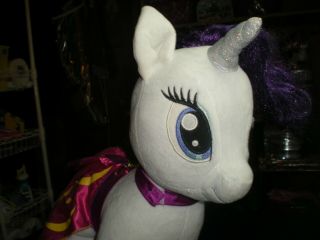 My Little Pony Build A Bear 17 " Plush Unicorn White Purple.  8.  99